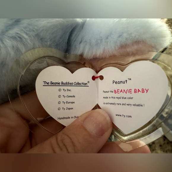 TY Beanie Baby Buddy  Collection Peanut The elephant 1999 - Picture 3 of 6